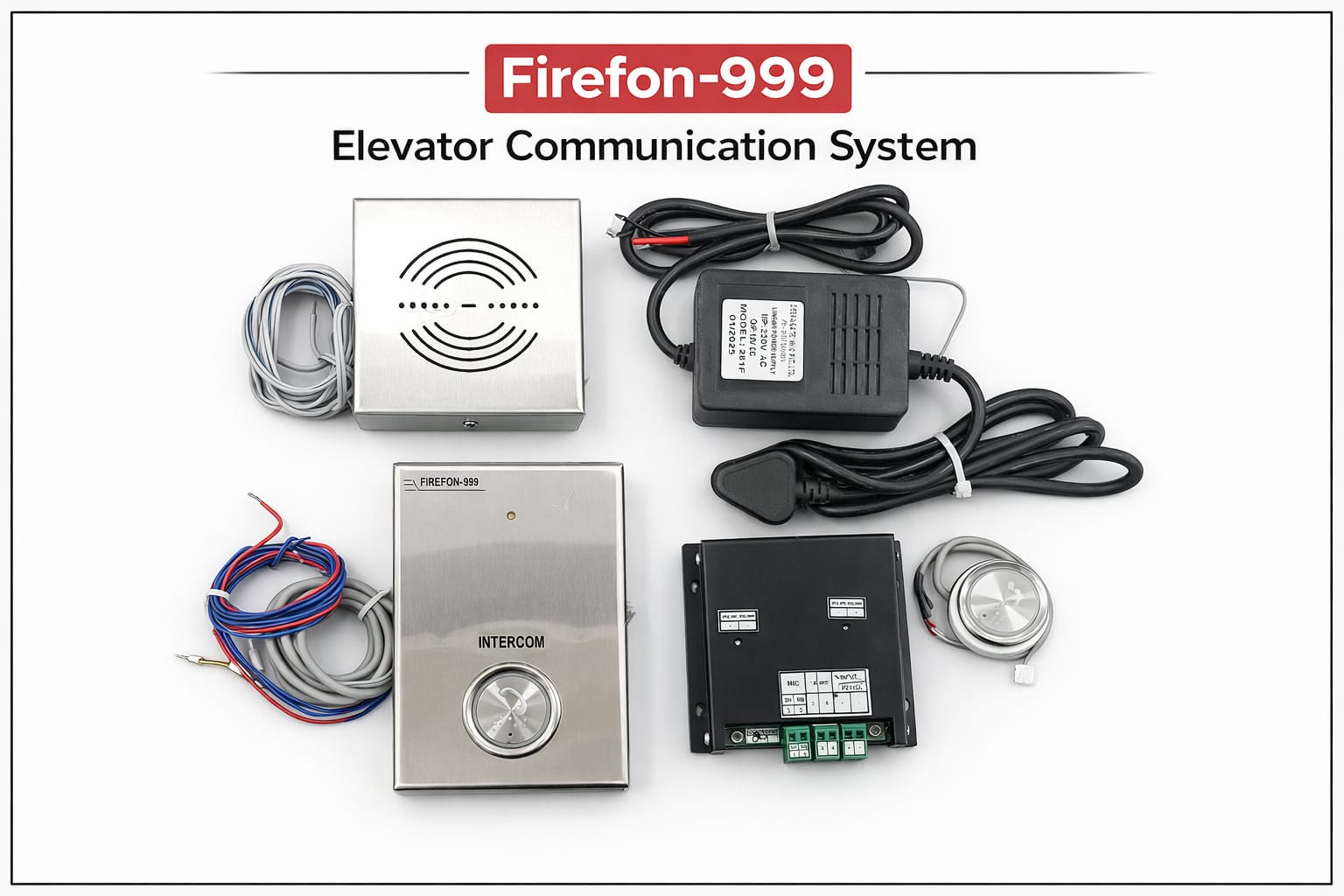 Fire Evacuation Intercom Unit 1